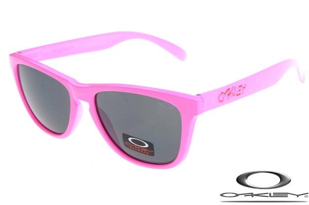 Oakley frogskins sunglasses neon pink 
