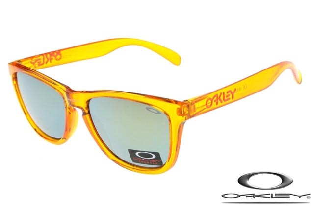 Oakley frogskins sunglasses yellow 