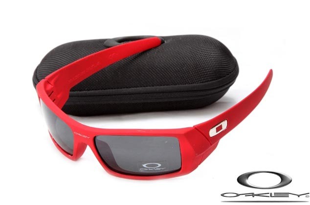 Oakley gascan sunglasses red / black 