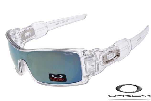 Oakley oil rig sunglasses clear / ice 