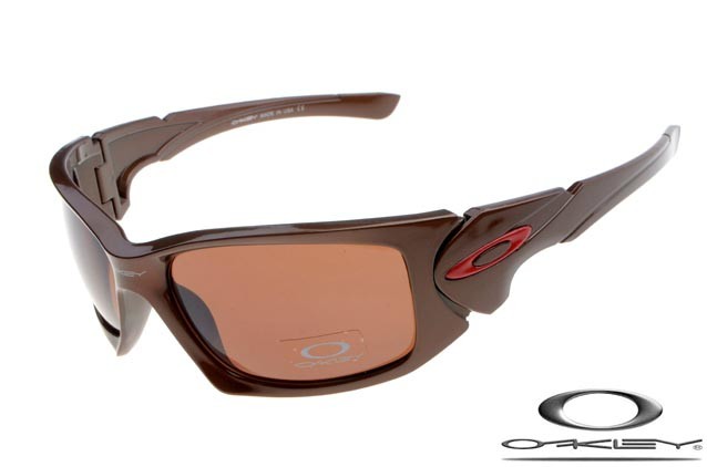 Oakley scalpel sunglasses dark brown 
