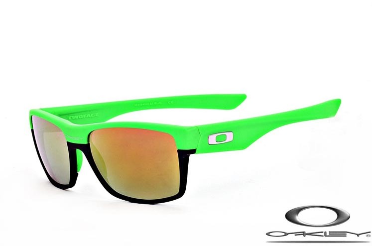 Oakley twoface sunglasses green and 