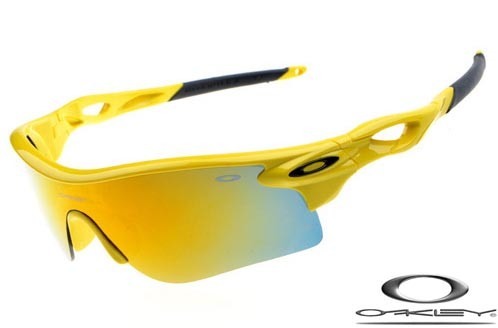 oakley radarlock sunglasses neon yellow 