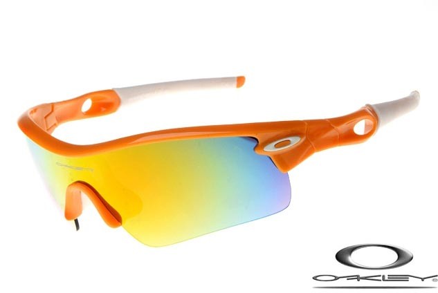 oakleys radar path sunglasses orange 